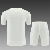 Kids Real Madrid Short Training Suit Cream 2026/27