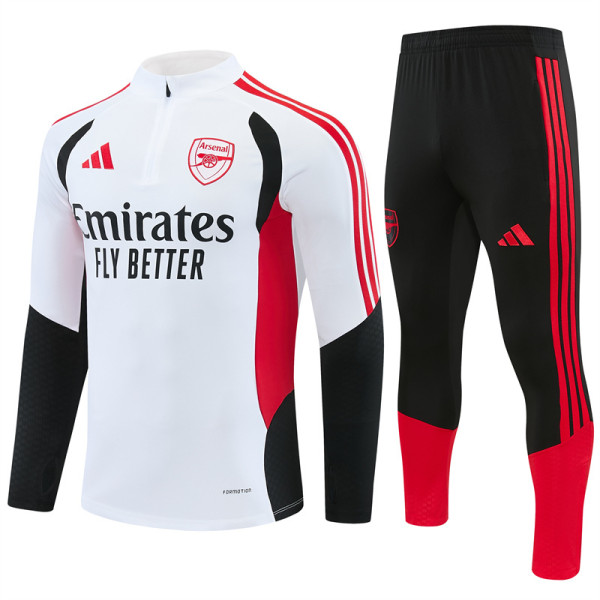 Mens Arsenal Training Suit White 2026/27