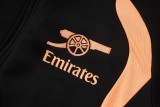Mens Arsenal Jacket + Pants Training Suit Black 2026/27