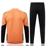 Mens Arsenal Jacket + Pants Training Suit Orange 2026/27