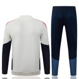 Mens Bayern Munich Jacket + Pants Training Suit Cream Royal 2026/27