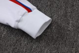 Mens PSG Jacket + Pants Training Suit White 2026/27