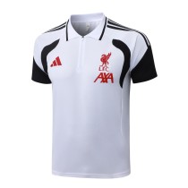 Mens Liverpool Polo Shirt White 2026/27