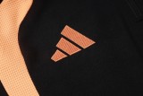 Mens Arsenal Polo Shirt Black - Orange 2026/27