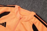 Mens Arsenal Jacket + Pants Training Suit Orange 2026/27