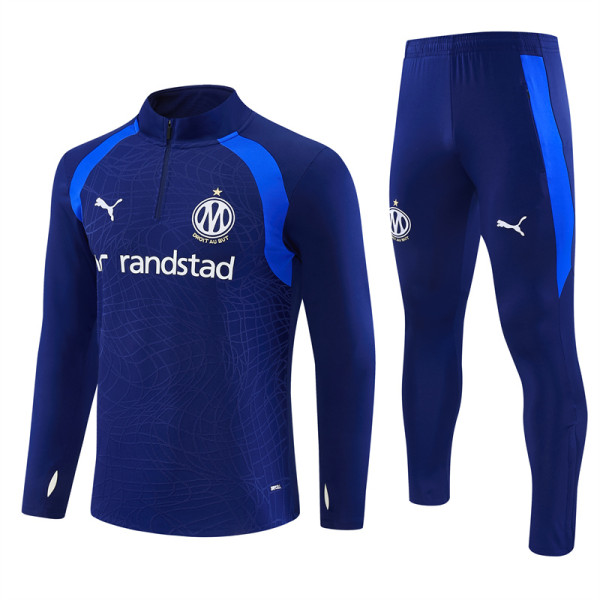 Mens Olympique Marseille Training Suit Royal 2026/27