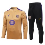 Mens Barcelona Training Suit Gold 2026/27