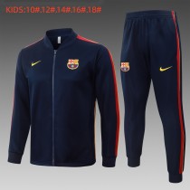 Kids Barcelona Jacket + Pants Training Suit Royal 2026/27