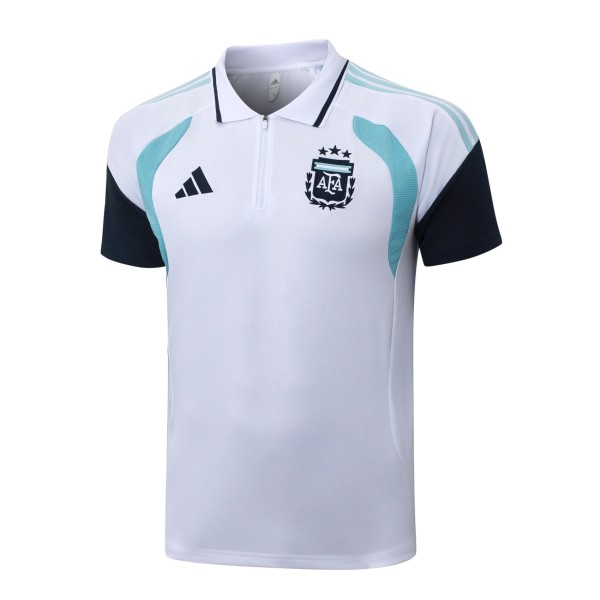 Mens Argentina Polo Shirt White 2026