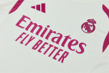 Mens Real Madrid Short Training Suit Cream 2026/27