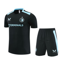 Mens Feyenoord Short Training Suit Black 2026/27