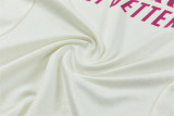 Mens Real Madrid Short Training Suit Cream 2026/27