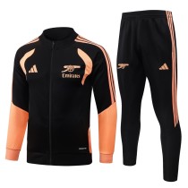 Mens Arsenal Jacket + Pants Training Suit Black 2026/27