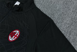 Mens AC Milan Training Suit Black 2026/27