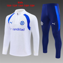 Kids Olympique Marseille Training Suit White 2026/27