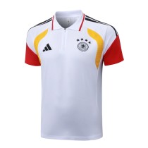 Mens Germany Polo Shirt White 2026