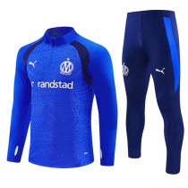 Mens Olympique Marseille Training Suit Blue 2026/27