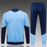 Kids Ajax Jacket + Pants Training Suit Light Blue 2026/27