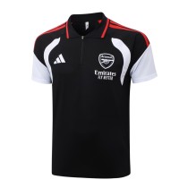 Mens Arsenal Polo Shirt Black 2026/27