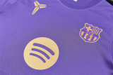 Mens Barcelona Short Training Suit Purple 2026/27
