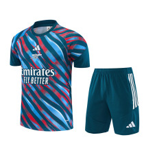 Mens Arsenal Short Training Suit Red - Blue 2026/27