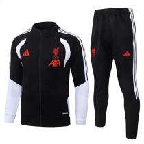 Mens Liverpool Jacket + Pants Training Suit Black 2026/27