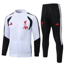 Mens Liverpool Jacket + Pants Training Suit White 2026/27
