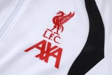 Mens Liverpool Jacket + Pants Training Suit White 2026/27