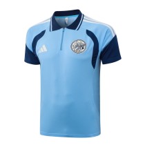 Mens Ajax Polo Shirt Light Blue 2026/27