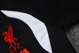 Mens Liverpool Jacket + Pants Training Suit Black 2026/27
