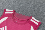 Mens Real Madrid Singlet Suit Pink 2026/27