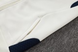 Mens Bayern Munich Jacket + Pants Training Suit Cream Royal 2026/27