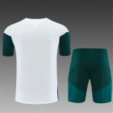 Kids Real Madrid Short Training Suit White 2026/27
