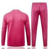 Mens Real Madrid Jacket + Pants Training Suit Pink 2026/27