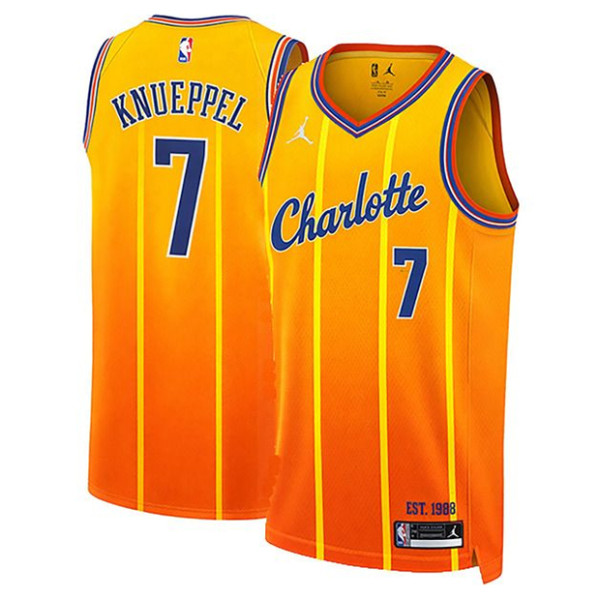 Mens Charlotte Hornets Jordan Brand Orange 2026/27 Swingman Jersey - City Edition
