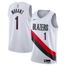 Mens Trail Blazers Nike White 2026/27 Swingman Jersey - Association Edition