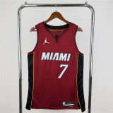 Mens Miami Heat Jordan Red 2026/27 Swingman Jersey -  Statement Edition