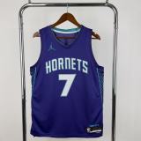 Mens Charlotte Hornets Jordan Brand Purple 2026/27 Swingman Jersey - Statement Edition