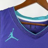 Mens Charlotte Hornets Jordan Brand Purple 2026/27 Swingman Jersey - Statement Edition