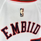 Mens Philadelphia 76ers Nike White 2026/27 Swingman Jersey - Classic Edition