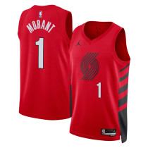 Mens Trail Blazers Jordan Red 2026/27 Swingman Jersey - Statement Edition
