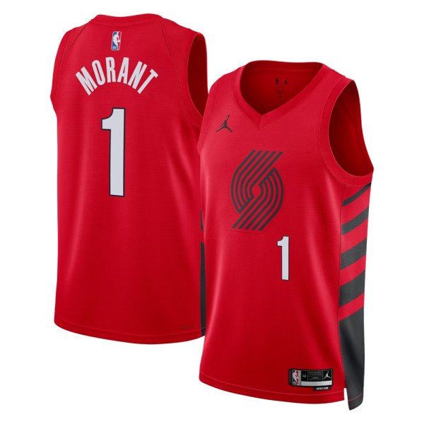 Mens Trail Blazers Jordan Red 2026/27 Swingman Jersey - Statement Edition