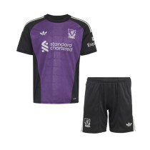 Kids Liverpool Goalkeeper Purple Jersey 2026/27