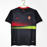 Mens Portugal Retro Away Jersey 2015