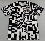 Mens Corinthians Short Training Pre-Match Black Patchwork Jersey 2026/27