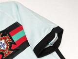 Mens Portugal Retro Away Jersey 2020