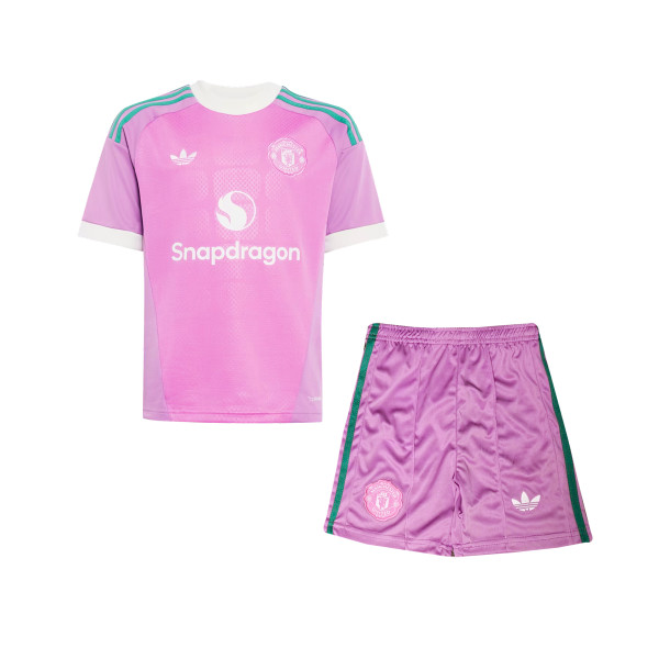 Kids Manchester United Goalkeeper Purple Jersey 2026/27
