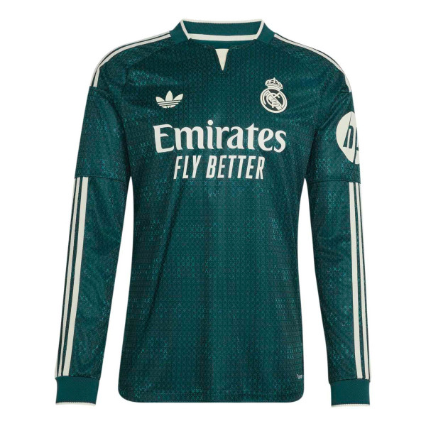 Mens Real Madrid Away Authentic Jersey 2026/27 Long Sleeve - Match