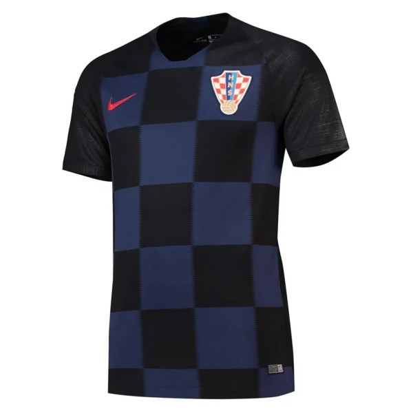 Mens Croatia Retro Away Jersey 2018
