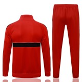 Mens Flamengo Jacket + Pants Training Suit Red 2026/27
